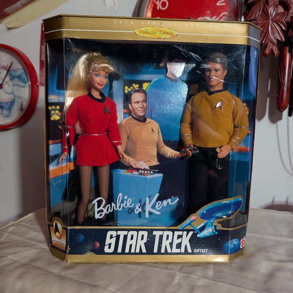 Barbie & Ken Star Trek Giftset